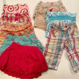 Colorful Kids Bottoms Set of 10